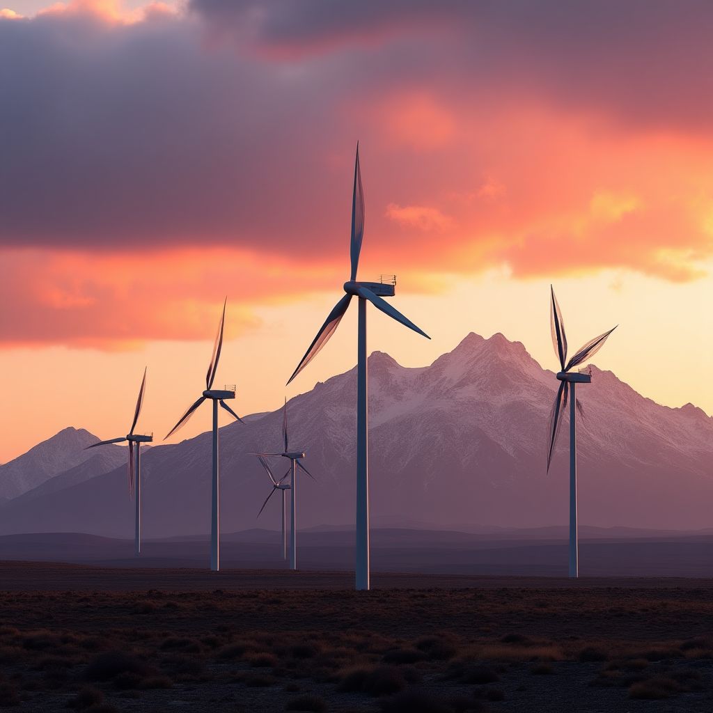 Proyecto de energía renovable en Patagonia