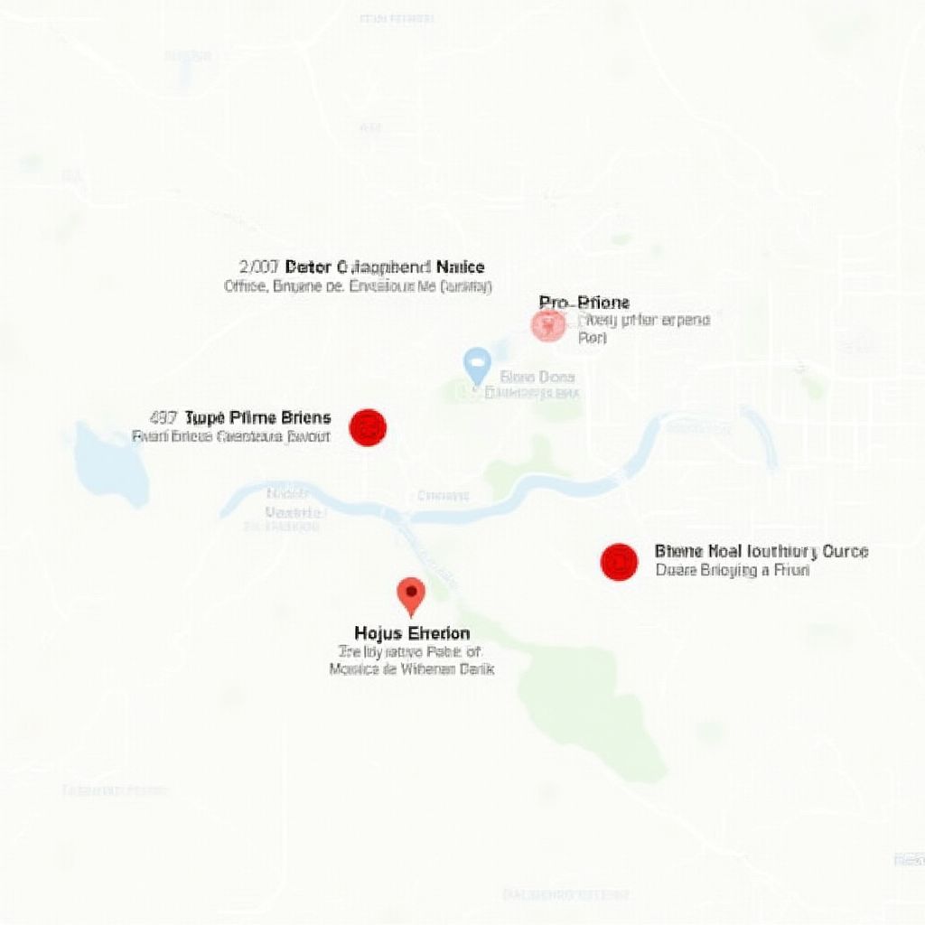 Mapa de nuestra oficina en Buenos Aires