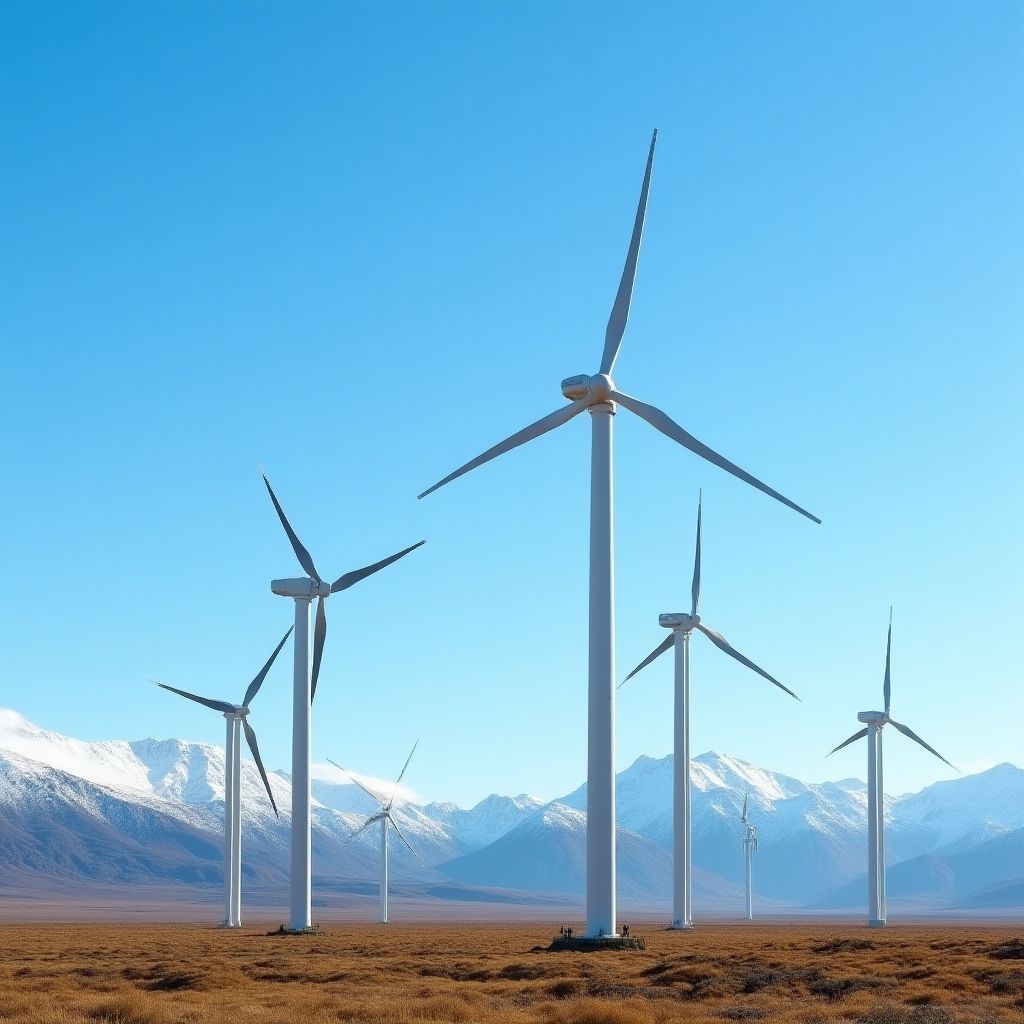 Proyecto de energía renovable en Patagonia